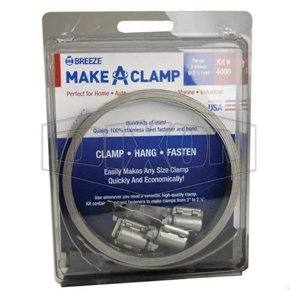 Dixon Worm Gear Make-A-Clamp Kit, SS, Domestic 4000 - main